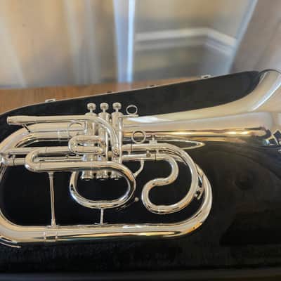Jupiter JBR1101M Quantum Mark II Series Marching Euphonium 2022 - Silver image 1