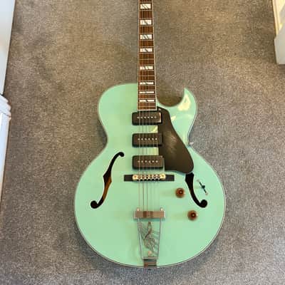 Dean Hollowbody, Maple Top, Sea Foam Green image 12