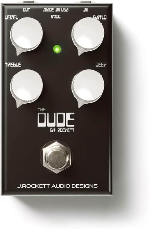 J. Rockett Audio Designs Tour Series The Dude V2 Overdrive Guitar Effects Pedal image 1