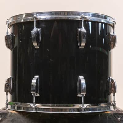 Vintage Ludwig 12x15 Black Vistalite Tom image 2