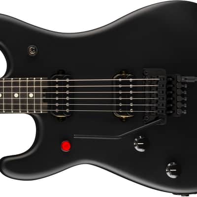 Pre-Order! EVH 5150 STD Standard 5150 STD LH lefty left handed guitar in satin black image 1