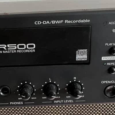 Fostex CR500  Fostex CR500 professional CD-R/RW master recorder  - Black image 5