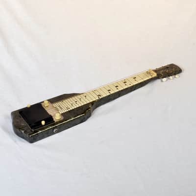 1952 National Chicagoan Lap Steel Guitar – Original Vintage Valco Era – Includes Case & Cable Adapter image 2