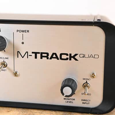 M-Audio M-Track Quad 4x4 USB Audio/MIDI Interface (NO POWER SUPPLY) CG01VGE image 5