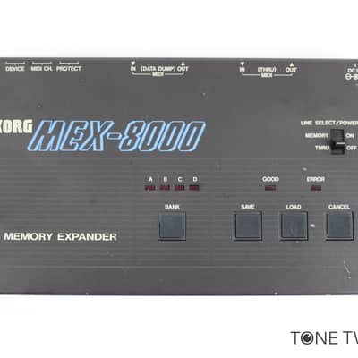 Korg MEX-8000 Memory Expander DW8000 EX8000 DW6000 DVP1 EX800 Poly800 ii AS-IS image 1