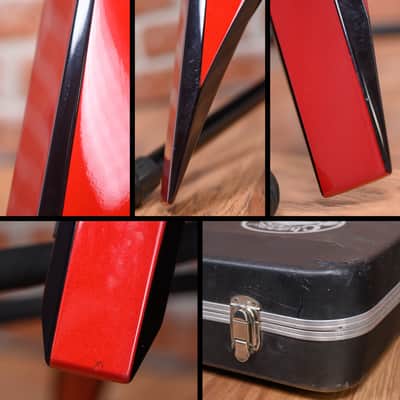 Jackson USA Custom Shop RR1 Rhoads Metallic Red w/ Black Bevels 1989 w/OHSC image 11