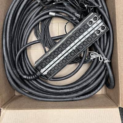 Pro Co SMA2404FBQ-100 StageMaster 24x4 Stage Snake with 1/4 Inches Returns - 100 Feet - m3mg image 1