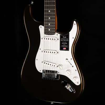 Fender American Ultra II Stratocaster Ebony Fingerboard Texas Tea (485) image 1