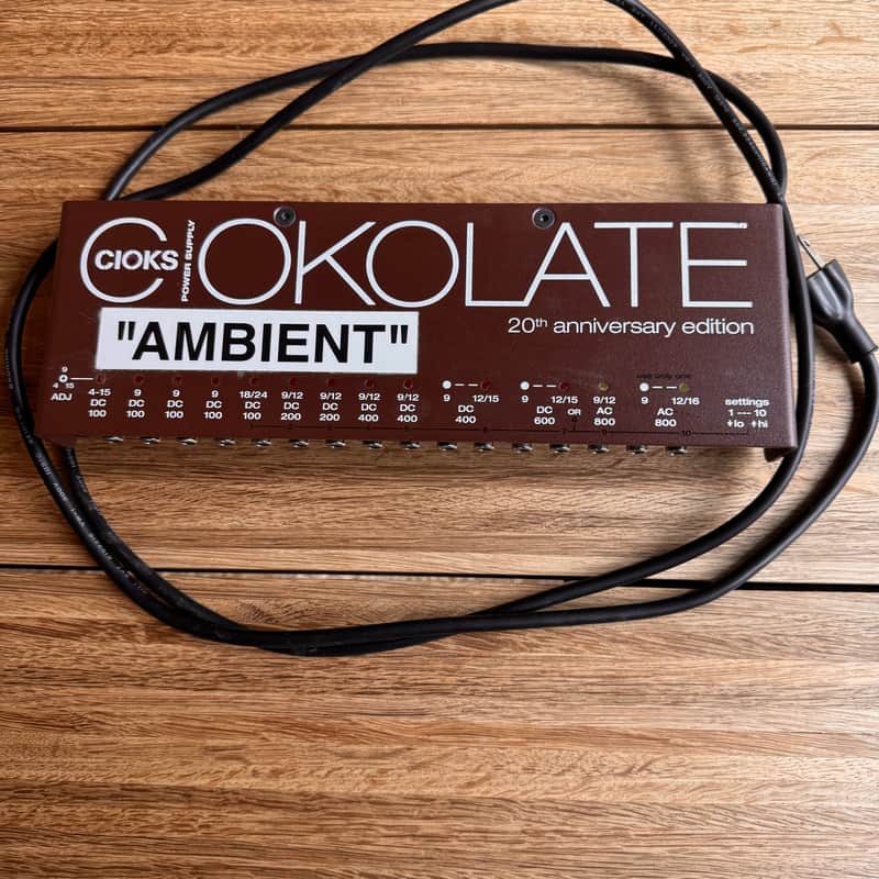 CIOKS Ciokolate Power Supply 2020 - 20th Anniversary Edition - Brown