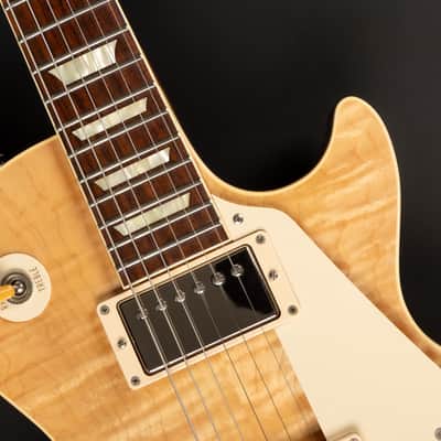 2011 Gibson Custom Shop '58 Les Paul Standard Reissue Flame Top Natural VOS | USA 1958 Vintage R8 R9 | CoA OHSC image 22