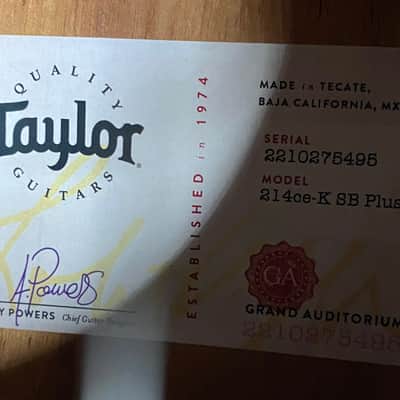 Taylor 214ce-K SB Plus Acoustic-electric Guitar - Shaded Edgeburst Finish - 4.7lbs - Authorized Dealer - G06262 image 3