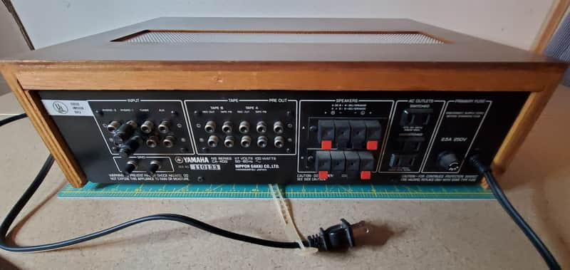 Vintage Stereo Integrated Amplifier Yamaha CA-400 | Reverb
