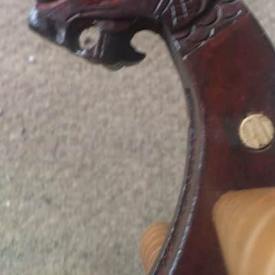 Antique Chinese Yueqin Moon Guitar Ruan Collectable Handcrafted image 3