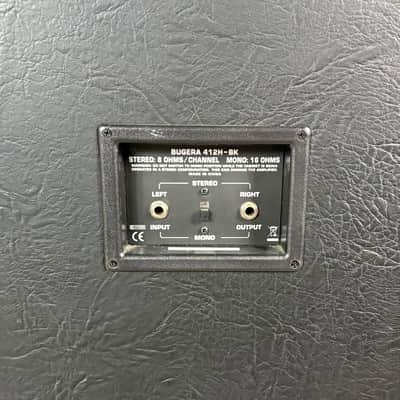 Bugera 412H-BK 4X12 200 Watt Guitar Speaker Angled Slant Cabinet! image 7