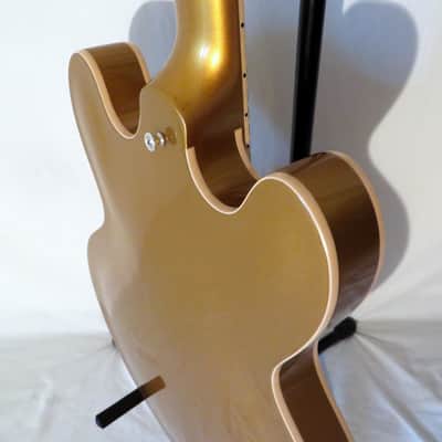 Gibson ES-335 Dot Plain Top 2013 Gold Unplayed image 12