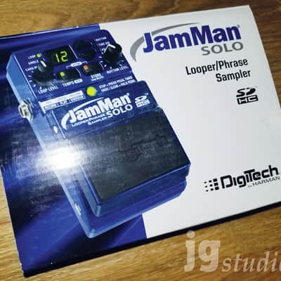 DigiTech JamMan Solo with SweetFoot Jam Switch Footswitch and 8GB SD Card... NEW! image 1