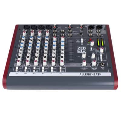 Allen & Heath ZED-10 Multipurpose Recording Mixer with Gear Bag image 3