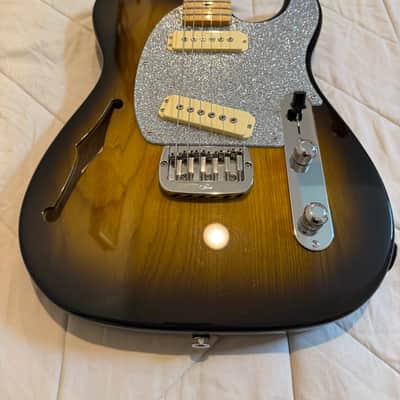 G&L - ASAT Special Semi-Hollow - 2014 - 2-Tone Sunburst image 4