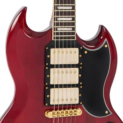 Vintage VS63CR ReIssued Cherry Red image 7