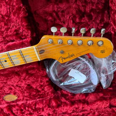 Fender Custom Shop 70th Anniversary 1954 Stratocaster Super Heavy Relic Limited-Edition 2024 - Nitrocellulose Lacquer image 5