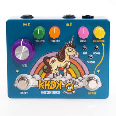 KHDK Electronics Unicorn Blood Limited Edition Octave Fuzz 2018