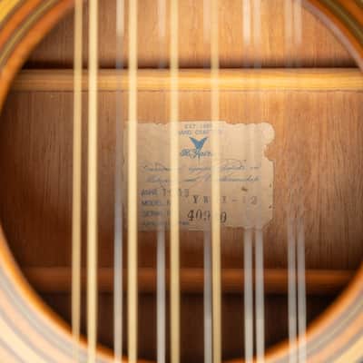 1988 K. Yairi YW11-12 - Vintage Sunburst Satin | Vintage Japan 12-String Dreadnought Acoustic Guitar | OHSC image 20