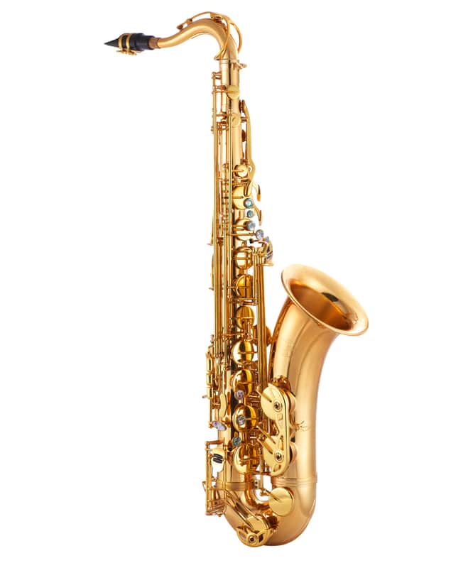 John Packer JP042G Key of Bb Tenor Saxophone w/Hard Case, Mouthpiece, Cap, Ligature, Sling & Reed image 1
