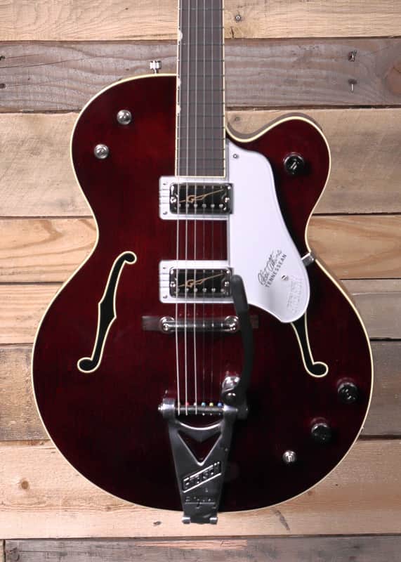 Gretsch G6119T-62 Vintage Select Edition '62 Tennessean Hollowbody Guitar Deep Cherry Stain w/ Bigsby & Case image 1