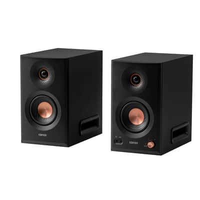 Audio-Technica AT-LP120XUSB-BK Direct-Drive Manual Turntable Package with Edifier MR5 Bluetooth Speakers image 11