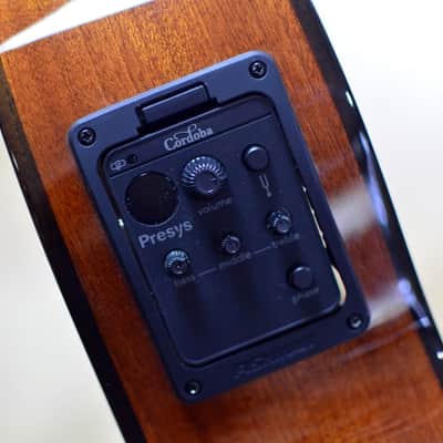 Cordoba Fusion 12 Natural Cedar Electro Nylon Guitar image 8