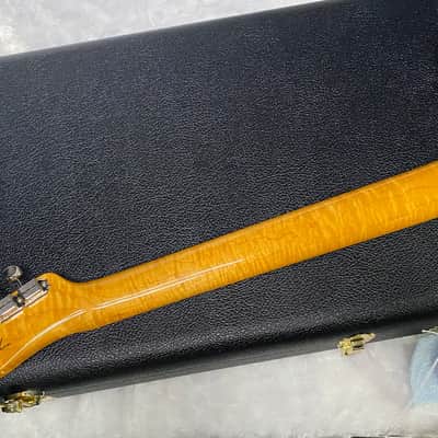 NEW! Fender Custom Shop Flamethrower Telecaster Custom - NOS - Modern Specs - Texas Special Pick-Ups - AAAA Flamed Neck - Black Sparkle - Authorized Dealer - 7.5lbs - G07234 image 11