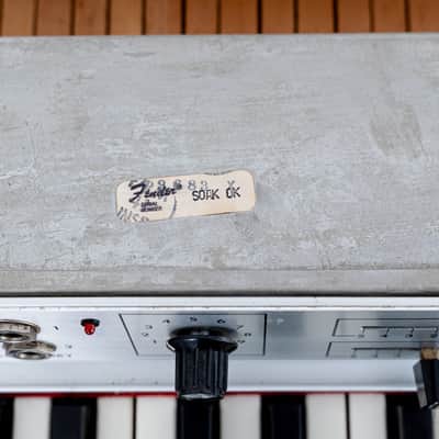 1978 Rhodes Suitcase 73 Stage Conversion w/ Cheek Block Power Supply, Legs & Pedal, Serviced & Clean, Fender image 15