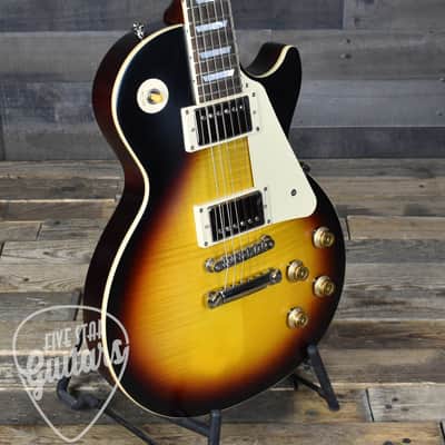 Pre-Owned Epiphone '59 Les Paul - Tobacco Sunburst with Hard Shell Case image 9