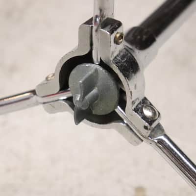 Japanese Flat Base Straight Cymbal Stand Vintage 1960's image 7