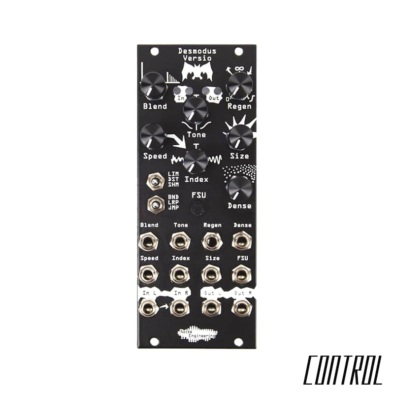 Noise Engineering Desmodus Versio Stereo Reverb  (Black) image 1