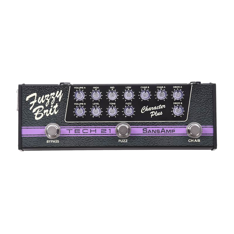 Tech 21 SansAmp Character Series Plus Fuzzy Brit Pedal image 1