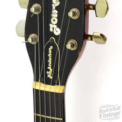 H. S. Anderson Apple Guitar Cherry Sunburst image 5