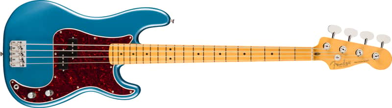 Fender American Professional Classic Precision Bass Maple FB Faded Lake Placid Blue with Bag