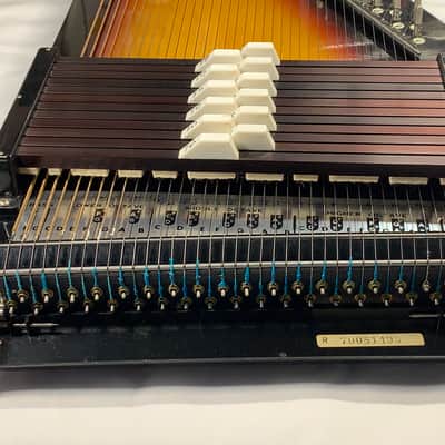 70's Rhythm Band 15-Chord 'ChromAharp' Autoharp with Original Deluxe Vinyl Gigbag image 8