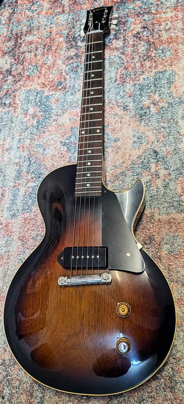 2024 (1of5) Gibson Custom Shop Les Paul "Senior" 1954 Reissue Mahogany Top Single P90 - Vintage Sunburst image 1