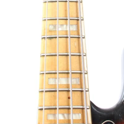 1978 Fender Jazz Bass lefty sunburst image 4