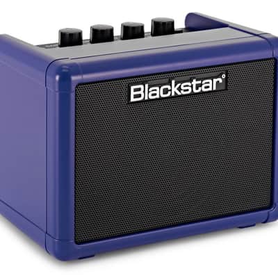 Blackstar Fly 3 Mini Guitar Amplifier - Royal Blue w/ Instrument Cable image 2