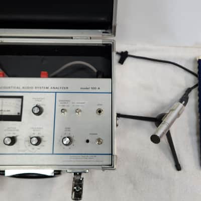 UREI Vintage (1975) Sonipulse 100-A with AKG C451E, with trunk and all manuals image 3