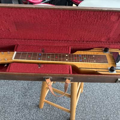 Vega Triumphal Lap Steel 1940s-1950s - Flame Maple image 11