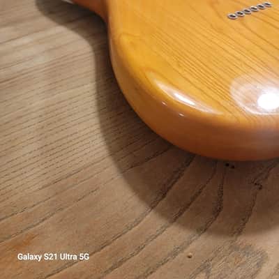 1977 Fender Hardtail Stratocaster with 3-Bolt Neck, Maple Fretboard - Natural image 5