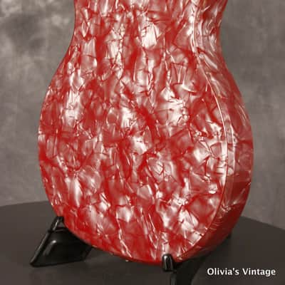 Supro Belmont  1959 Maroon Pearloid image 14