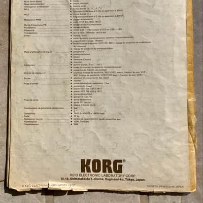 Korg Mono/Poly Owner’s Manual EN/FR/DE Original image 7