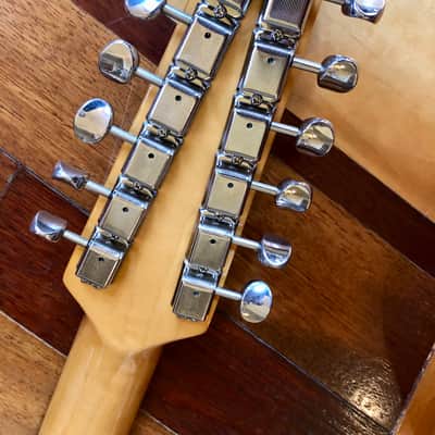 100% original 2004/05 Fender Stratocaster XII ST-12 12 String Electric Guitar Rosewood Blue image 18