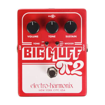 Electro-Harmonix Big Muff Pi 2 w/Tone Wicker Fuzz Pedal image 1