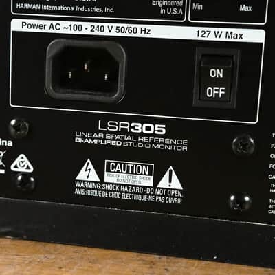 JBL LSR305 5" Two-Way Powered Studio Monitor (PAIR) CG013HF image 16